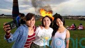 Bonfires lit in loyalist areas across NI to mark ‘Eleventh Night’