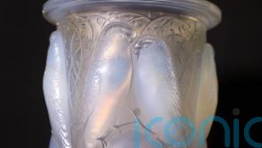 Rare Lalique vase among items from historic Belfast house to go under hammer