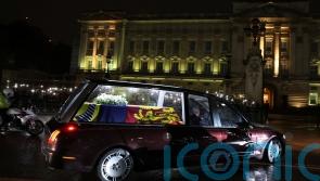 The Queen’s coffin returns to Buckingham Palace ahead of lying in state