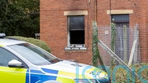 Three teenagers arrested after house badly damaged in suspected firework attack