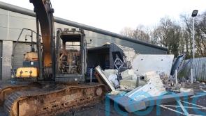 Stolen digger used to rip out ATM in Co Armagh theft