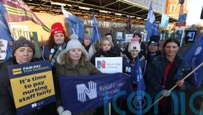 Hundreds of appointments hit as nurses take to picket lines in Northern Ireland