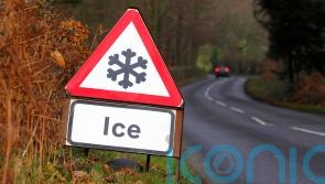 Motorists urged to take care while ice warning is in place