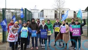 Teachers and some health workers stage strike action