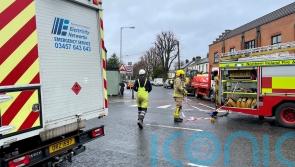 Major road closed as possible gas leak investigated