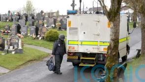 Four suspected pipe bombs found at cemetery following republican Easter event