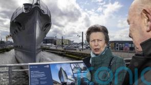 Princess Royal reopens newly renovated WW1 ship in Belfast