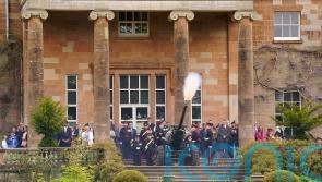 Gun salute marks coronation celebrations in Northern Ireland