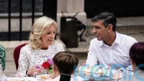 PM joined by US First Lady Jill Biden at Downing Street Big Lunch