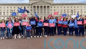 Nurses demonstrate over ‘deteriorating’ NI health service