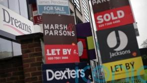 House prices fall between February and March, but still higher than a year ago