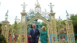 King and Queen delighted by ‘whimsical’ coronation garden in Co Antrim