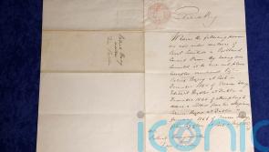 Rare pardon granted by Queen Victoria to Irish rebels set to be auctioned