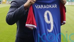 Varadkar given Linfield FC jersey as he aims to ‘reach out to all communities’
