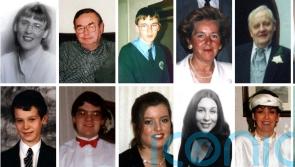 The victims of the Omagh bomb