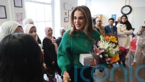 Queen of Jordan says Belfast group is helping refugees to ‘thrive’ in city
