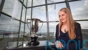 Cup awarded to captain who rescued Titanic survivors goes on display in Belfast