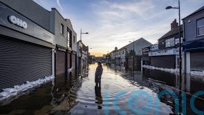 Storm Debi brings heavy rain and gale-force winds to parts of UK