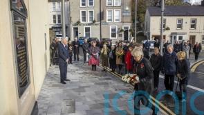 Daubing of IRA graffiti close to Enniskillen bomb memorial condemned