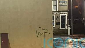 IRA graffiti near Enniskillen Troubles memorial treated as hate crime