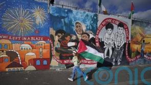 Murals by Gazan artists recreated on Belfast wall in show of solidarity