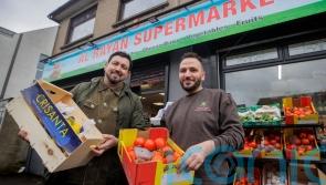 Syrian says he feels welcome after opening new shop following arson attack
