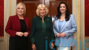 Charles is ‘doing very well’, Camilla tells well-wishers