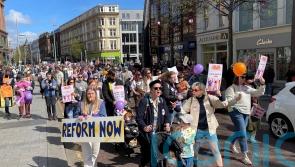 Childcare cost protesters tell Executive ‘enough is enough’