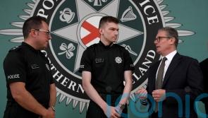Prime Minister meets police in Belfast injured in recent disorder