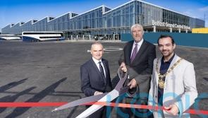 Trains start running from new Belfast Grand Central Station