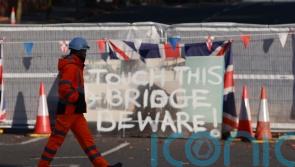 Police remove sinister sign that warned against dismantling Boyne Bridge