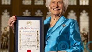 Lady Mary Peters joins ‘remarkable’ few awarded Freedom of City of London