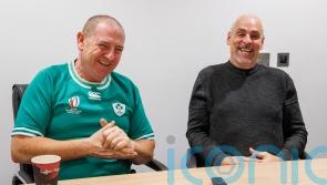 Ex-prisoners work together to break down barriers at former peace wall site