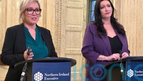 Northern Ireland’s leaders urged public to stay at home during severe weather