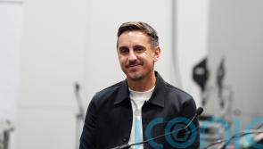 Gary Neville takes part in Queen’s fundraising event for peace institute