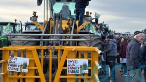 Lines of tractors take to the roads in inheritance tax change protest