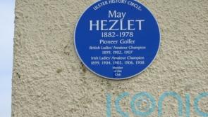 Plaque unveiled for 1890s champion teen golfer at Royal Portrush