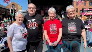Young and old enjoy spring sunshine at VE Day party in east Belfast