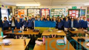 Co Antrim pupils building lasting links with Ukrainian school