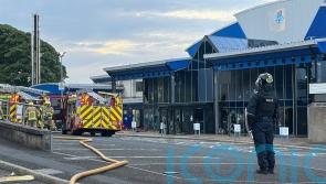Fire at leisure centre on third night of disorder in Northern Ireland