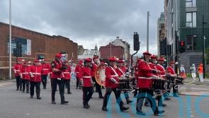 Marchers converge for Orange Order walks in Glasgow