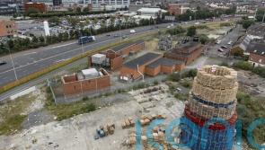 Concern after loyalist bonfire in Belfast sited close to electricity substation