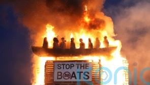 ‘Shameful’ that bonfire with migrant effigies was allowed to go ahead
