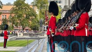 Irish Guards express pride during visit to N Ireland to mark 125th anniversary