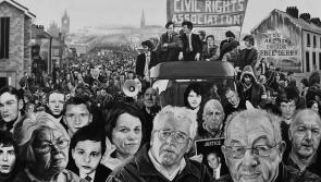 Local artist paints poignant Bloody Sunday canvas to be displayed in Free Derry Museum