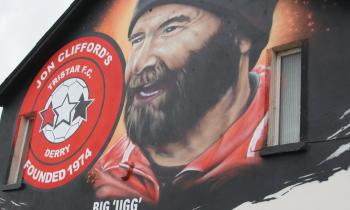 IN PICTURES: Official unveiling of new Jon 'Big Ugg' Clifford mural in Derry