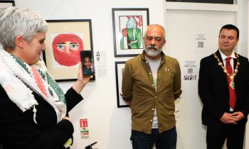 IN PICTURES: The 'HeART of Gaza' Children's Art Exhibition in Derry