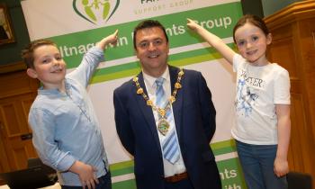 IN PICTURES: Reception in Derry's Guildhall for Altnagelvin Parents Group