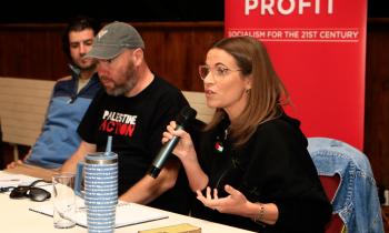 IN PICTURES: 'Think Left' conference event discusses ‘Rotten Prods‘ and Palestine