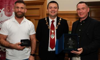 IN PICTURES: Derry reception for Brazilian Jiu-Jitsu World Champion Danny Lyttle